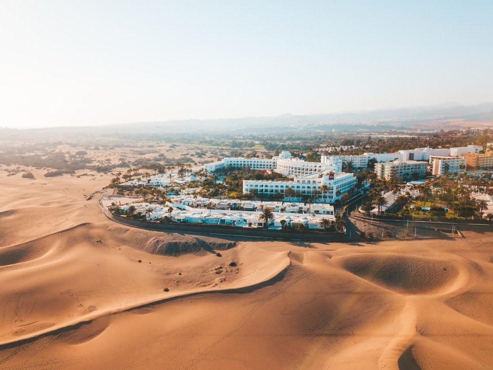 Dunas de Maspalomas en Gran Canaria
