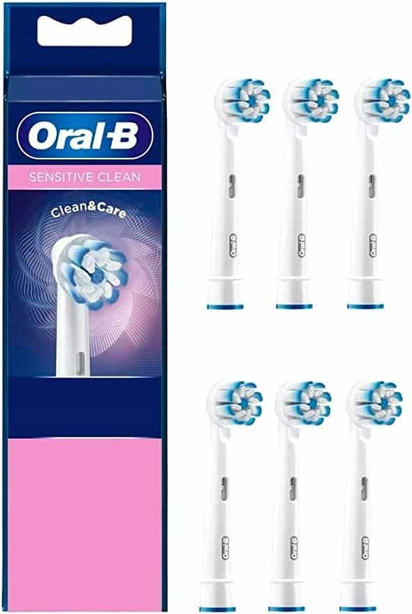 Oral-B Sensitive Clean Recambios Cepillo de Dientes Eléctrico