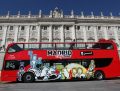Guía turística por la ciudad de Madrid en autobús