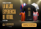 Entradas para la exposición de Futbol LEGENDS en Madrid