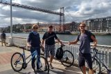 Recorrido en bicicleta por el mar de Bilbao