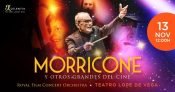 Entradas para el concierto homenaje a Morricone y otros grandes del cine